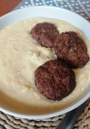 Csicseriborsó főzelék recept fotója