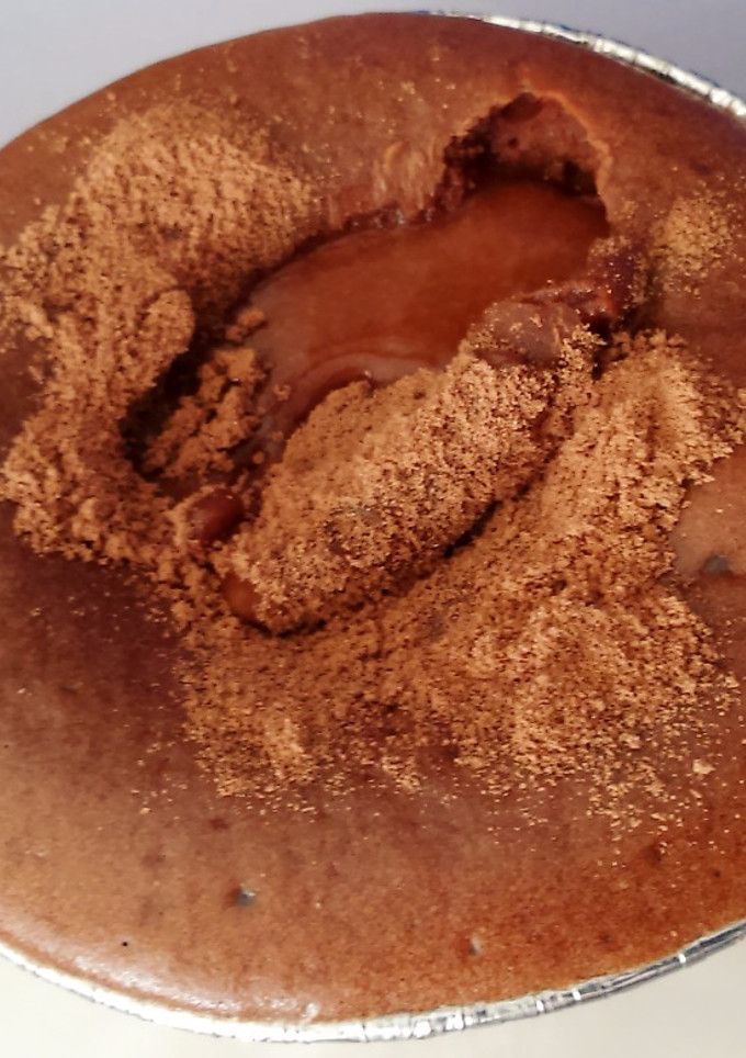Una foto de Coulant de chocolate Nutella (sin huevo)