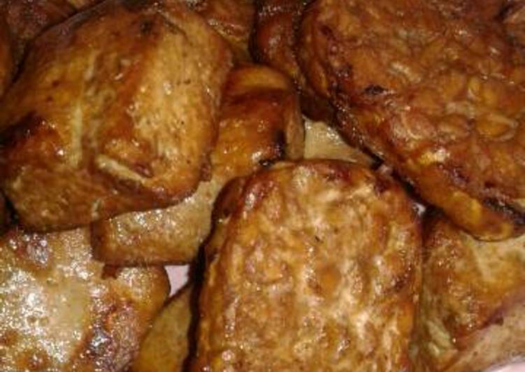 Bacem tahu tempe