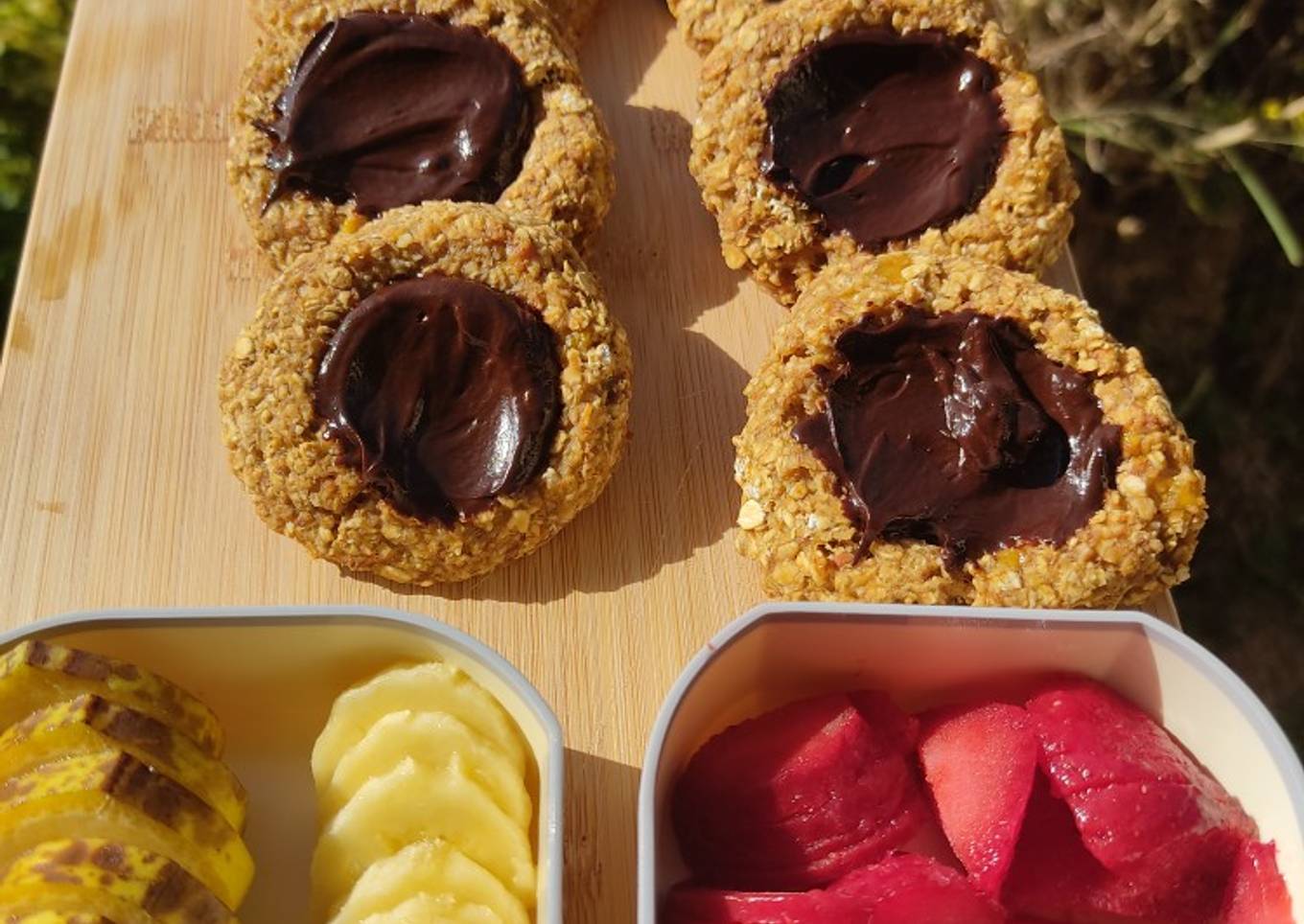 Tartelettes healthy au chocolat 🍫