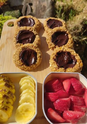 Une photo de Tartelettes healthy au chocolat 🍫