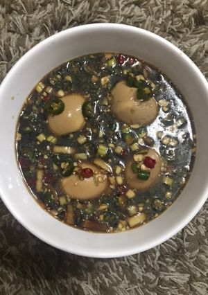 Foto resep Korean Marinated Egg (Mayak Gyeran)