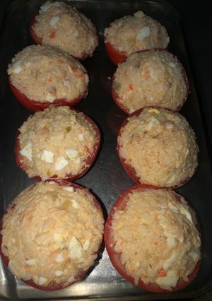Una foto de Tomates Rellenos