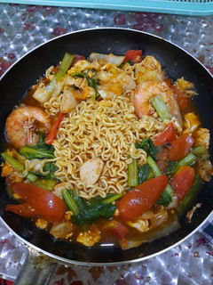 Foto resep Mie Nyemek Seafood