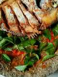 #56. Ikan goreng kuek sambal kemangi