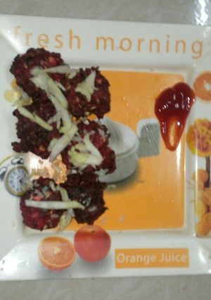 A picture of Cabbage Manchurian.