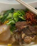 Thai Braised Lamb Ribs Noodle Soup