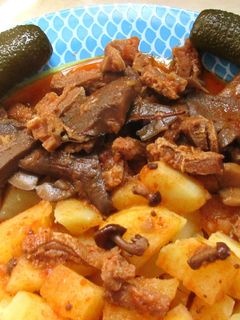 Gombás pacal recept fotója