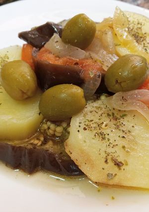 Una foto de Berenjenas a la criolla