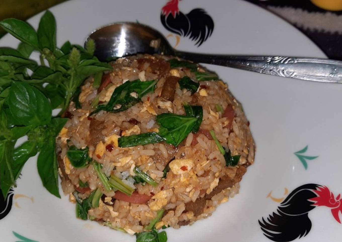 Nasi goreng jawa semrawut
