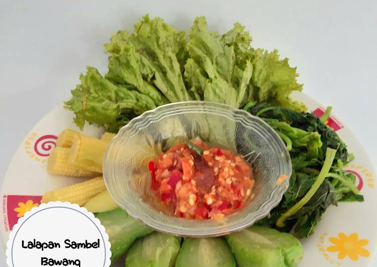 Resep Lalapan Sambel Bawang Dadak Anti Gagal
