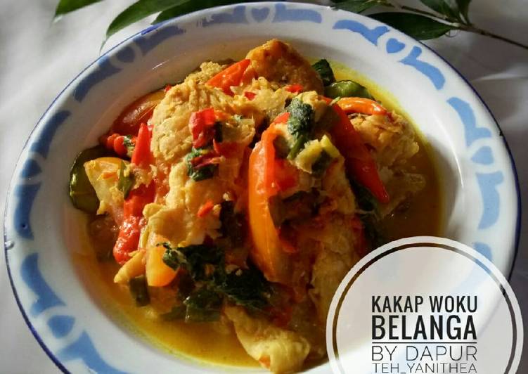 Cara mudah memasak Kakap Woku Belanga, Sempurna