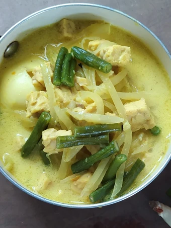 Easy Way Prepare Sayur Lodeh Lengkap (Labu Siam, Kacang Panjang, Tempe-Tahu, dkk) the Delicious Makes you drool