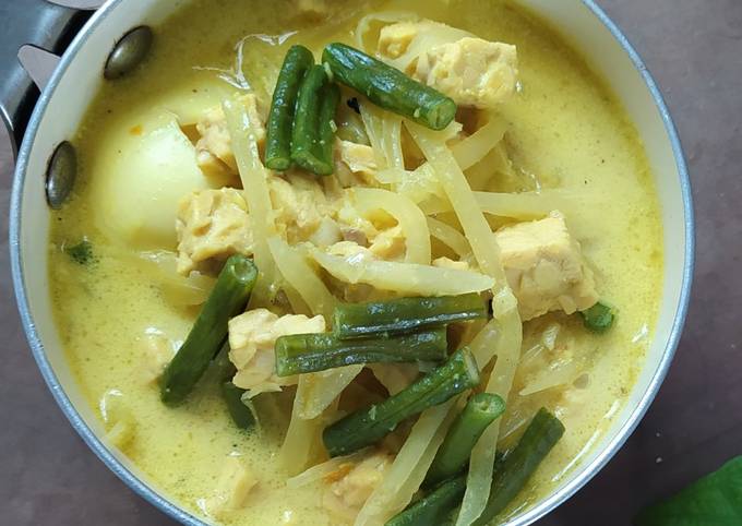 Resep Sayur Lodeh Lengkap Labu Siam Kacang Panjang Tempe Tahu Dkk