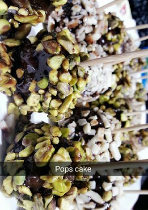 صورة لوصفة Pops cake كيك بوبس