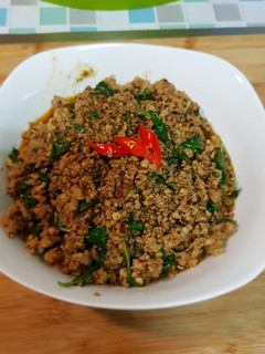 泰式打拋豬 的食譜成品照片