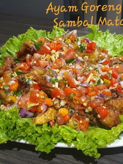 Foto resep Ayam Goreng Sambal Matah