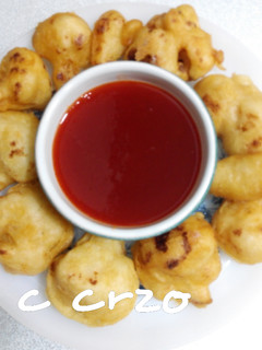 Una foto de Coliflor en tempura