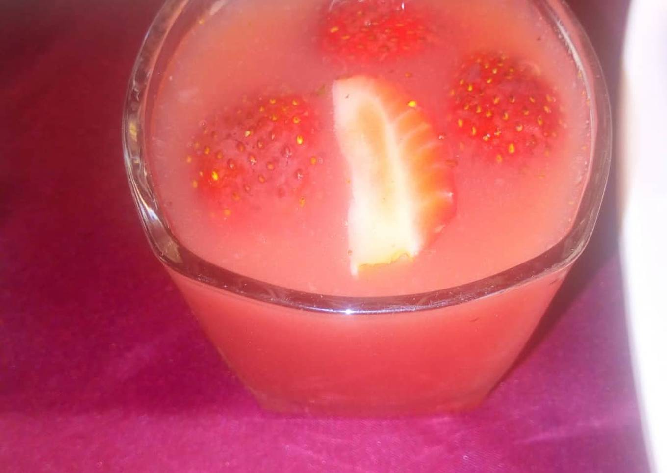 Strawberry drink