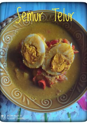 Foto resep Semur Telur