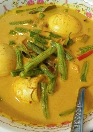 Foto resep Telur gule plus kacang panjang