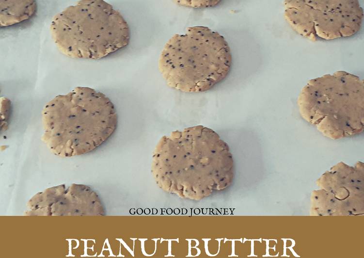 Recipe of Homemade Peanut Butter cookies with Chia