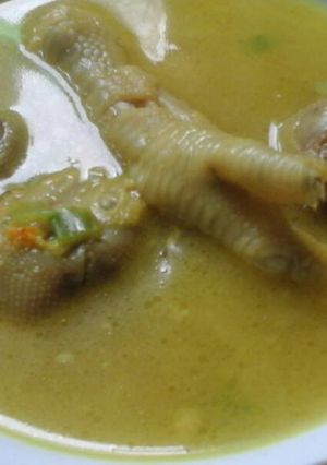 Foto resep Soto ayam kuah kuning (balungan)