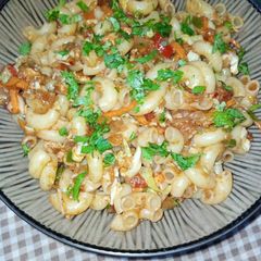 A picture of Mix Capsicum Macaroni.