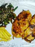 চিকেন স্টেক(chicken steak recipe in Bengali)