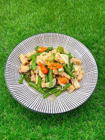 Cara Mudah Menyiapkan Resep Tumis Tempe Kacang Panjang yang Bisa Manjain Lidah Anti Ribet, Bikin Ngiler