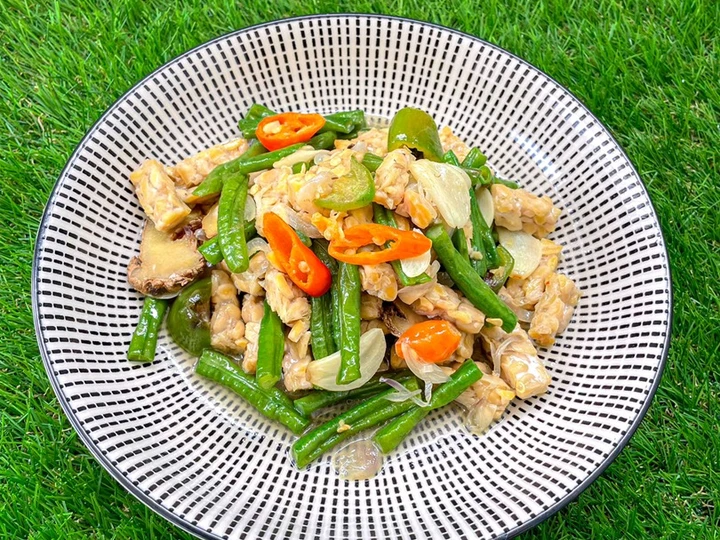 Cara Mudah Menyiapkan Resep Tumis Tempe Kacang Panjang yang Bisa Manjain Lidah Anti Ribet, Bikin Ngiler