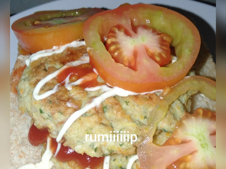 Yuk intip, Resep bikin Isian burger ayam (chicken patty) super gampang &amp;amp; enyaaak yang gurih