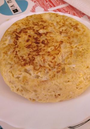 Una foto de Tortilla de patatas cocidas