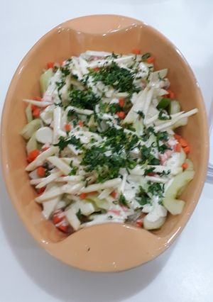 Una foto de Ensalada mixta o agria