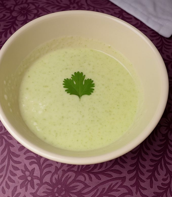 Una foto de Crema (sopa) de chícharos 😋👌¡Súper Facilísimo!