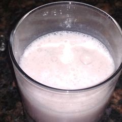 A picture of Strawberry shake.