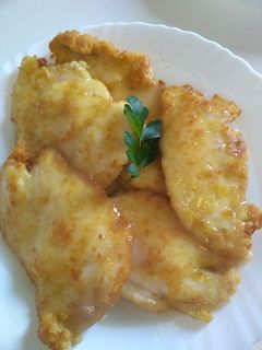 Una foto de Pollo al limón