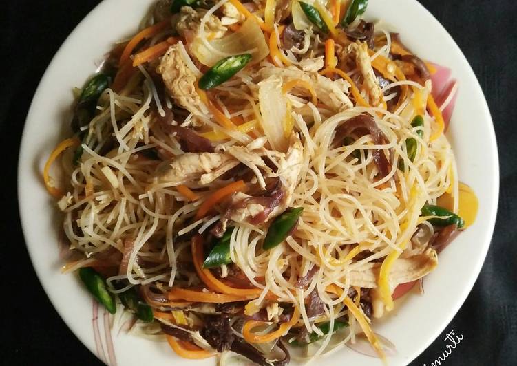 Resep Bihun Kare Simpel ala Singapore Lezat