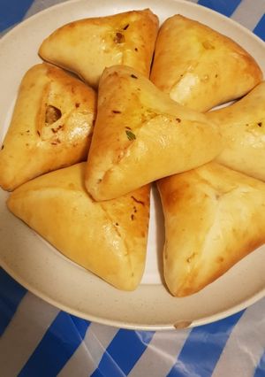 صورة لوصفة فطاير كاري الدجاج