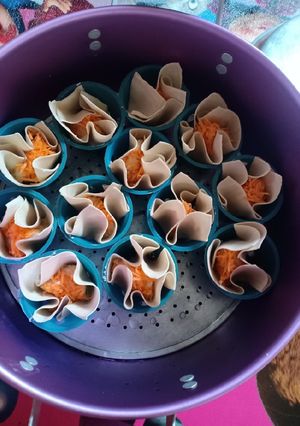 Foto resep Dimsum kulit pangsit