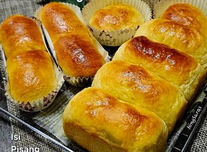 Foto resep Roti Kentang_Isi Pisang Coklat & Matcha🥔🍌🍞