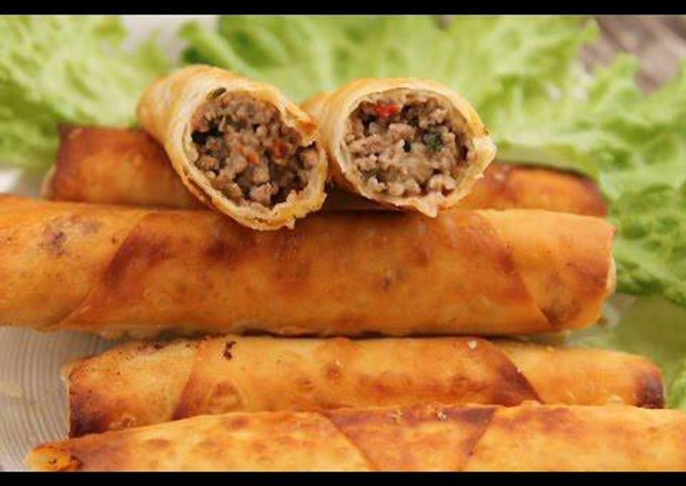 Rollitos salados / comida de Marruecos