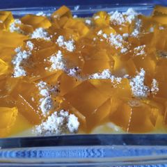 Biscuits Mango trifle A picture of Biscuits Mango trifle.