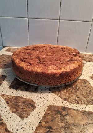 Una foto de Bizcochuelo exquisito vegano