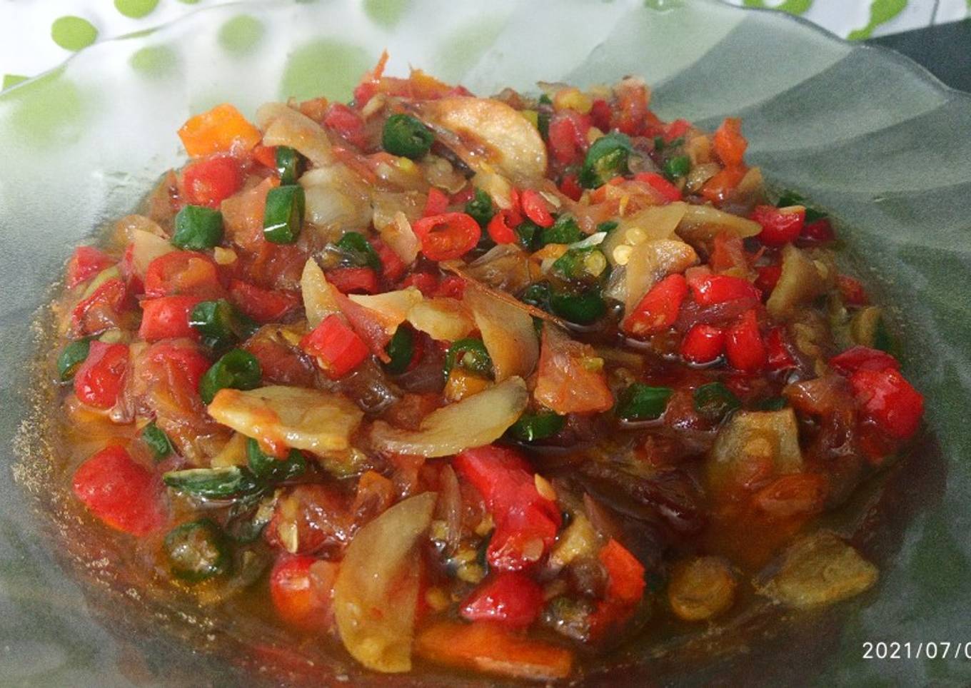 Sambal tanpa ulekan