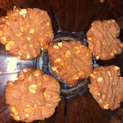 A picture of Keto Peanut Butter Cookies.