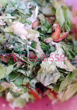 Una foto de Ensalada con atún
