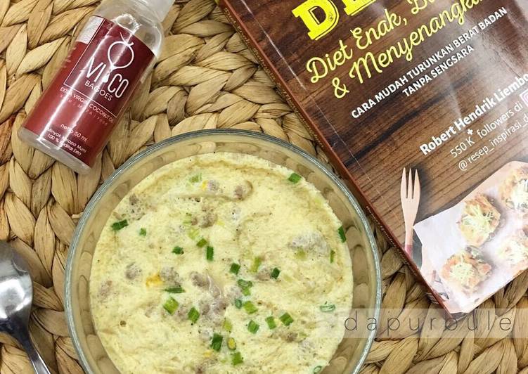 Rahasia Membuat Telur kukus DEBM / Keto, Bikin Ngiler