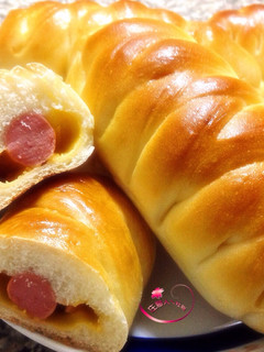 熱狗起司麵包 的食譜成品照片