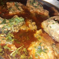 A picture of Fish curry.